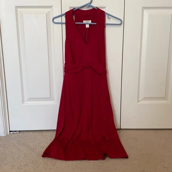 princess polly baby blue dress Orange Chiffon Mismatched Side Slit Long Bridesmaid Dresses, CB0047 US14 / Custom Color(Leaving A note) / A main image 0